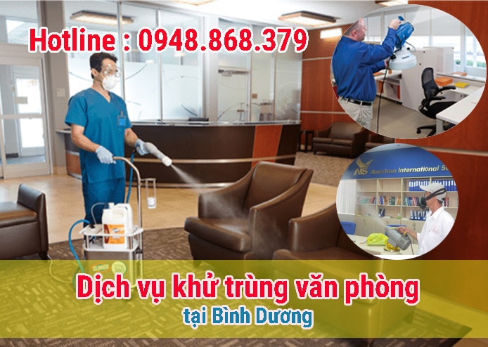 Dịch vụ khử trùng văn phòng tại Bình Dương