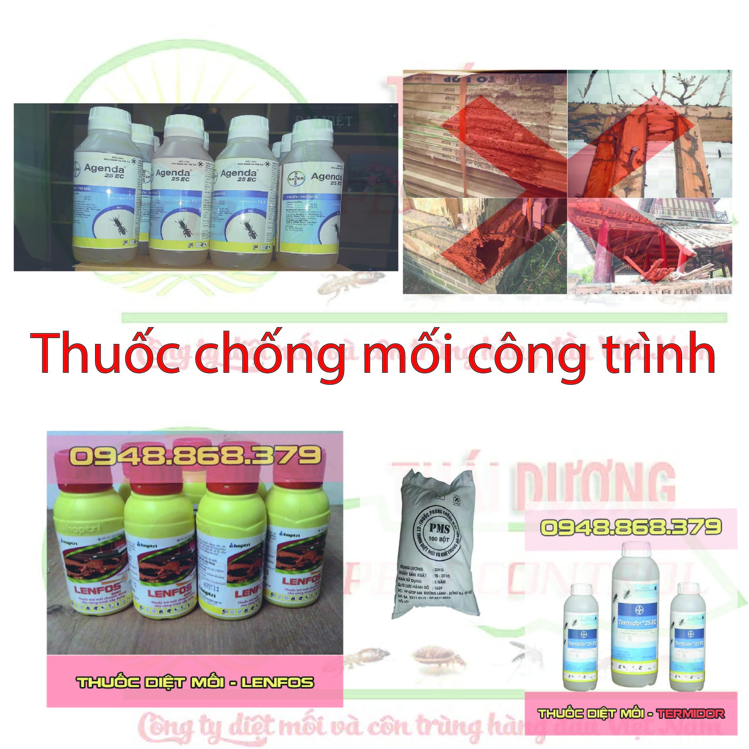 Thuốc chống mối nền móng có thể được sử dụng cho mọi loại nền móng?